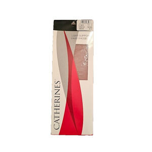 CATHERINES Light Support PantyHose Plus Size E Color Lt Taupe New in Pkg NIP